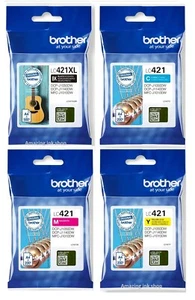 Cartucho de tinta original Brother LC421/LC421XL DCP J1050DW DCP J1140DW MFC J1010DW - Imagen 1 de 1