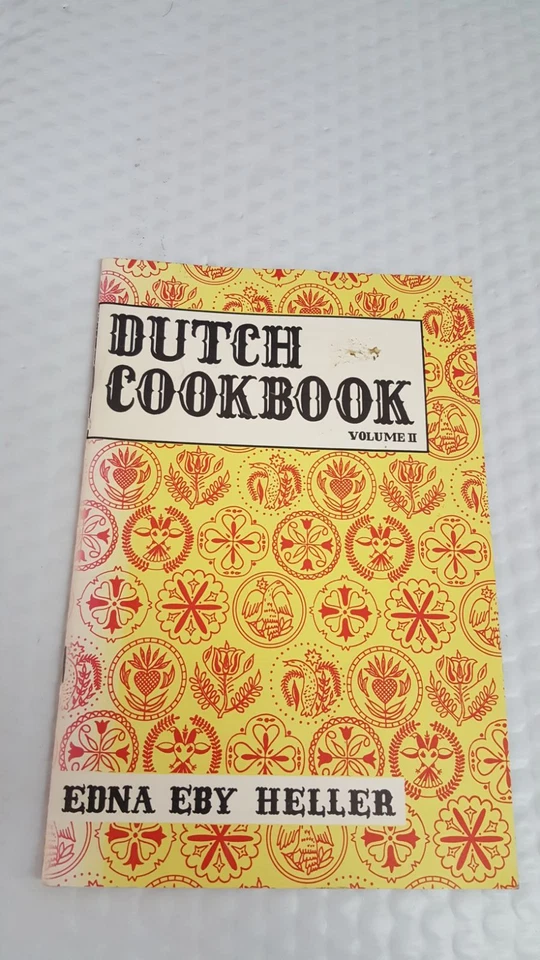 Dutch Cookbook (Volume Two) Paperback – 1977 by Edna Eby Heller (Author) - Image 1 of 1