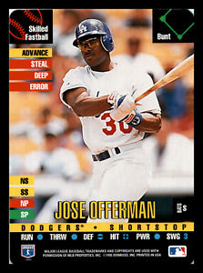 1995 Donruss Top of the Order Jose Offerman Los Angeles Dodgers  Mint