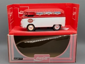 Modellini auto 1:19 non 1:18 Solido Volkswagen VW Bus Coca Cola modello pubblicitario IMBALLO ORIGINALE - Foto 1 di 17