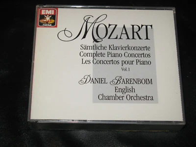 Mozart Daniel Barenboim English Chamber Orchestra Sämtliche Klavierkonzerte 4 CD - Bild 1 von 2