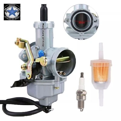 For Kymco MXU 250 2004 2005 2006 2007 Carburetor Carb+spark plug - Image 1 of 4