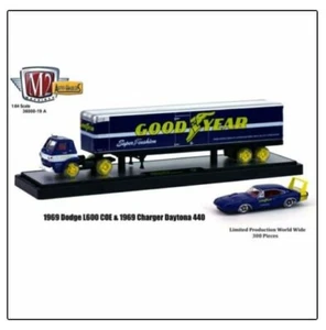 M2 MACHINES Goodyear 1969 Dodge L600 COE Charger Daytona 440 36000-19A Chase Car - Picture 1 of 1