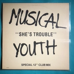 MUSICAL YOUTH SHE'S TROUBLE / INCOMMUNICADO REGGAE L33-1147 VINYL LP RECORD 12" - Picture 1 of 8