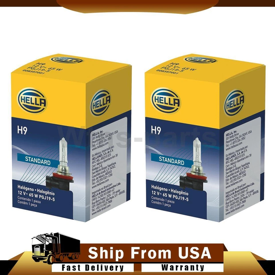 Fits 2017 Ford Escape Hella High Beam Headlight Bulb - Image 1 of 4