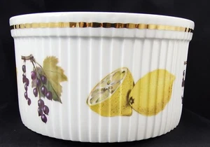 Royal Worcester Evesham Gold ~ 6" Inch Dia Soufflé Dish - Picture 1 of 4
