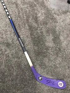RYAN KESLER Anaheim Ducks SIGNED Auto Hockey Fights Cancer Stick w/ COA - Picture 1 of 2