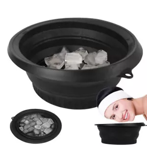 NOVEDADES Tazón de baño de hielo facial de silicona plegable lavabo facial herramienta para el cuidado de la piel - Imagen 1 de 12