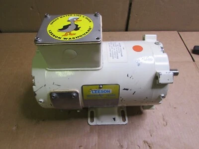 LEESON, C4D17VK10A, WASHGUARD 1/3HP DC PERMANENT MAGNET MOTOR, NOS! MAKE OFFER!! - Image 1 of 4