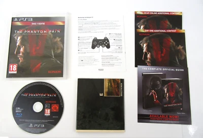 Metal Gear Solid The Phantom Pain PS3 German Deutsch Version Complete PAL - Image 1 of 2