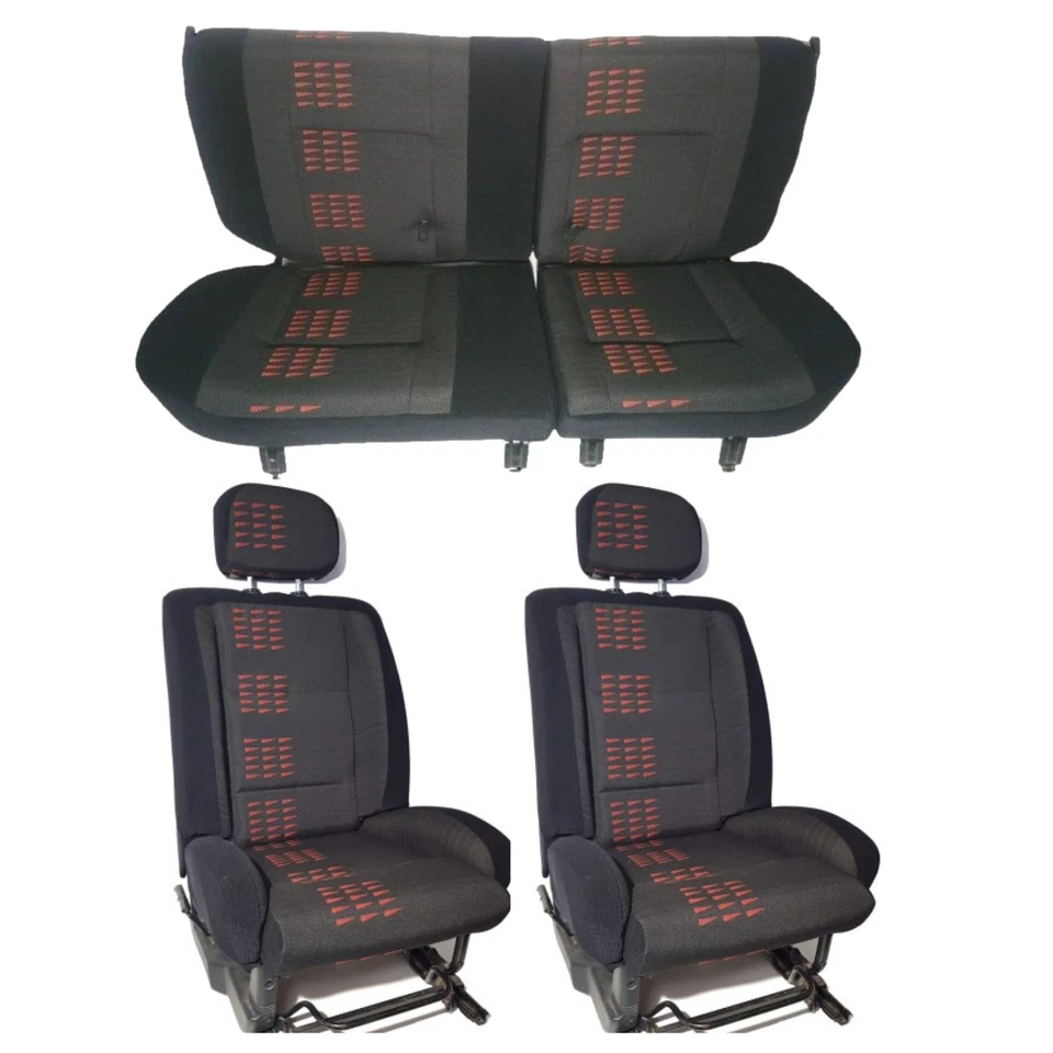 Sellerie garniture  Renault Super 5 GT TURBO 2 fanion rouge ref CA0083+86 - Photo 1/1