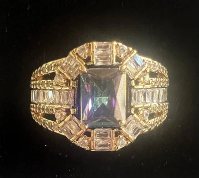 Anillo Bomb Party Talla 11 Junio 25’ RG32092 Interminable Glamour Alejandrita/Oro Foto 1 de 4