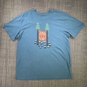 Patagonia Real Riches Collection T-shirt Mens XL Ed Abbey Graphic Print Forest - Picture 1 of 16