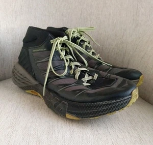 Hoka One One Speedgoat Mid wasserdichte Trailrunningschuhe Herren 9 grau schwarz - Bild 1 von 13