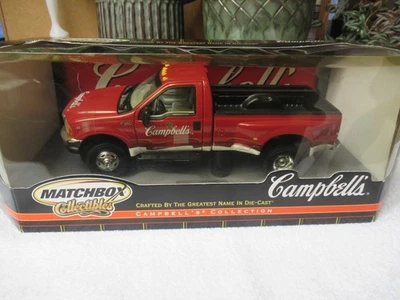 NIB Matchbox Collectibles Campbell's 1999 Ford F-350 Super Duty Die Cast 1 24 - Image 1 of 4