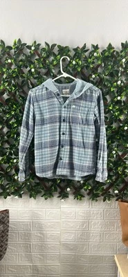 Sudadera con capucha de franela Quicksilver juvenil mediana  Foto 1 de 2