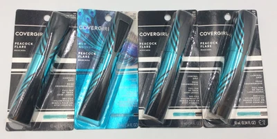Covergirl Peacock Flare Mascara Washable, #785 Extreme Black, PACK OF 4 - Image 1 of 3