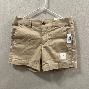 Old Navy Women’s Everyday Short Mid Rise 5”Khaki Size 4 - Picture 1 of 5