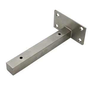 Soporte de estante de acero inoxidable fijaciones de pared soportes de alta resistencia de metal - Imagen 1 de 12