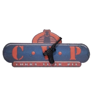 GI Joe Weapon SGT SAVAGE General BLITZ RUGER Hand Gun 1995 Original Part - Picture 1 of 1