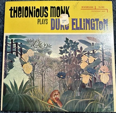 Thelonious Monk Plays Duke Ellington LP Riverside 1962 Mono Jazz Vinyl VG++ Foto 1 de 4