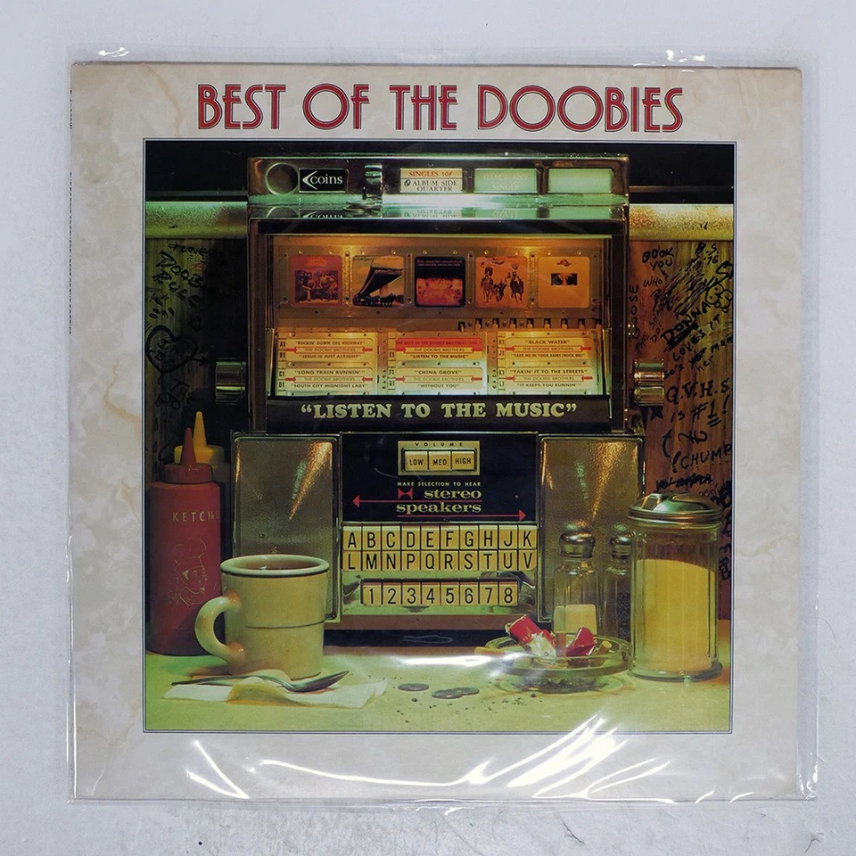 DOOBIE BROTHERS BEST OF THE DOOBIES WARNER P10263W Japan VINYL LP - Image 1 of 1