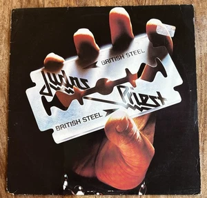 JUDAS PRIEST - BRITISH STEEL VG+/EX+ VINYL LP / FIRST PRESSING UK - Picture 1 of 13