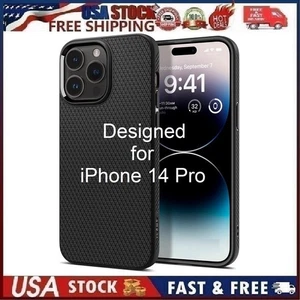 Spigen Liquid Air Handyhülle für Apple iPhone 14 Pro Schutz in Militärqualität - Bild 1 von 6