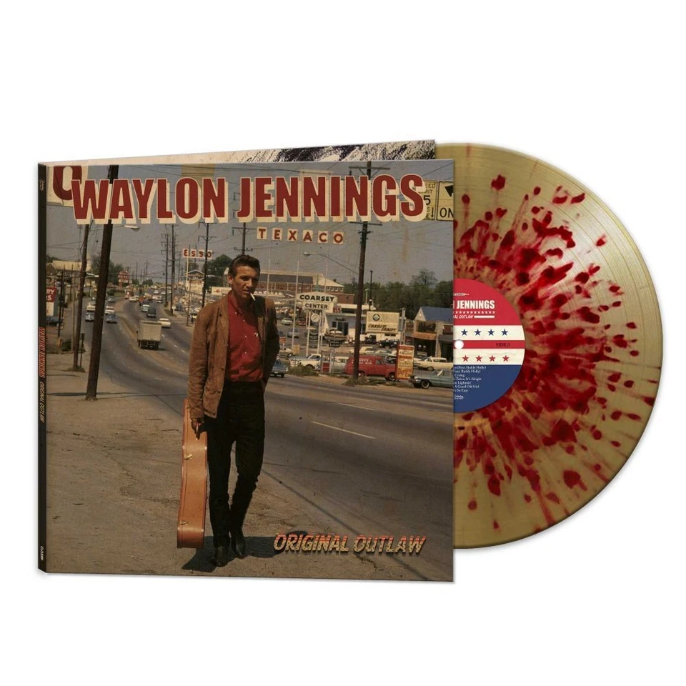 Waylon Jennings Original Outlaw (Vinyl) 12" Album Coloured Vinyl Foto 1 de 1