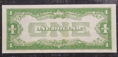1934 $1 Silver Certificate - FUNNY BACK - Uncirculated D/A Block - Image 1 of 4
