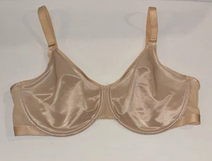 Soma Unbelievable Minimizer Bra size 40D Underwire Beige - Picture 1 of 3