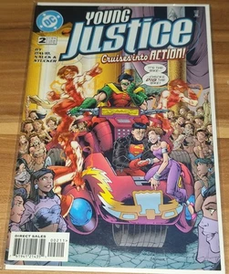 Young Justice #2 - ¡Cruceros en acción! (US DC Comics OCT 1998) Z 1+ - Imagen 1 de 1