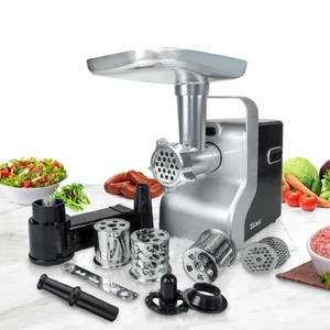 Electric Meat Grinder Splatter Pastry Meat Grinder Sausage Maker Chopper - Picture 1 of 8