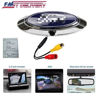 Cámara de Retroceso Emblema para F150 (2004-2014) y F250 F350 F450 F550 (2009-2014) Foto 1 de 4