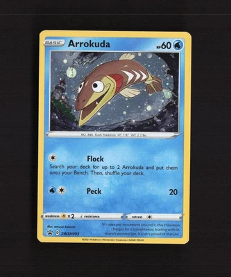 Arrokuda SWSH093 Sword & Shield Black Star Promo Holo Pokemon Card NM - Image 1 of 4