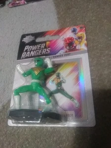 Minifigura Hasbro Cake Topper Mighty Morphin Power Rangers Green Ranger 2,5" - Imagen 1 de 9