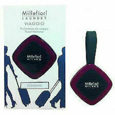 MILLEFIORI MILANO PROFUMATORE VIAGGIO VALIGIA APPENDIABITI JOUNQUILLE 2021
