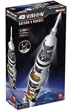 Famemaster 4d Vision Saturn V Rocket Model 1100 Scale 26117 Top Daily Deal