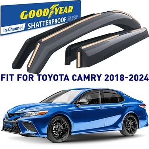 Rain Guards Vent Visors Shade for 2018-2024 Toyota Camry - Picture 1 of 7