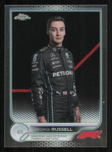 2022 Topps Chrome Formula 1 #17 George Russell - Picture 1 of 2