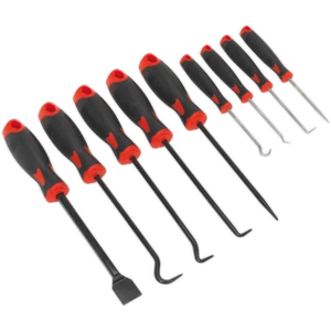 Sealey 9 Piece Hook and Scraper Set - Picture 1 of 2
