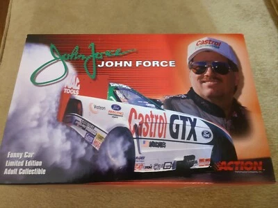 John Force Castrol GTX Divertido Coche "Raro Pedal Car" Mac Herramientas Club de Coleccionistas Foto 1 de 4
