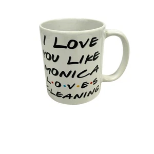 Friends TV Show Kaffeebecher Monica liebt die Reinigung Top gebrauchter Zustand - Bild 1 von 5