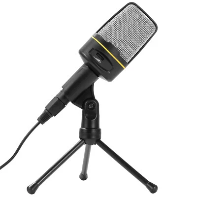 New Pro Condenser Microphone - Tripod Stand for Studio Recording and Podcasting - Image 1 of 4