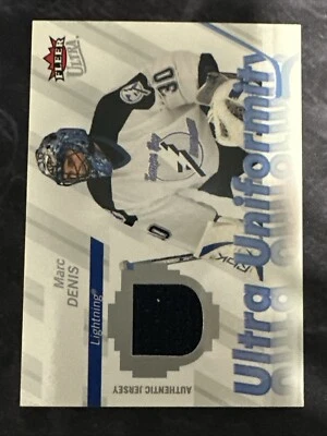 2007-08 Fleer Ultra Uniformity U-MD Marc Denis Tampa Bay Lightning - Image 1 of 2