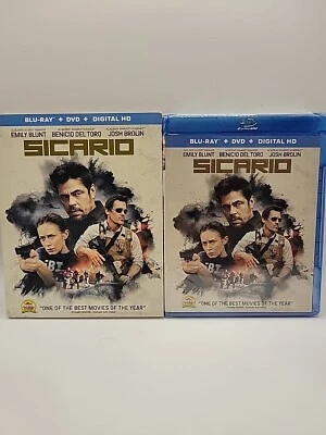 Sicario (Blu-ray + Dvd Combo) With Slipcover Foto 1 de 2