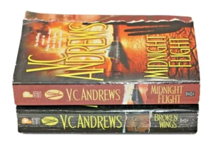 LOT 2 VC Andrews Broken Wings Series COMPLETE Midnight Flight Teen Girls Horror  - Imagen 1 de 4
