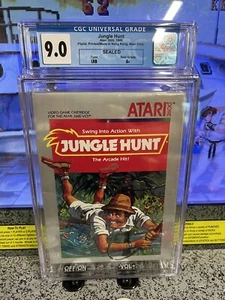 1988 Atari 2600 Jungle Hunt Graded CGC 9.0 A+ Seal Fliplid BRAND NEW SEALED - Picture 1 of 6