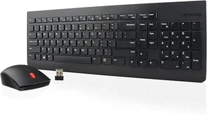 Lenovo 510 Wireless Keyboard & Mouse Combo, 2.4 GHz Nano USB Receiver, Full Size - Picture 1 of 6