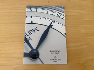 Booklet PATEK PHILIPPE Folleto - New models 2005 - CALATRAVA Ref. 5296 - Imagen 1 de 2